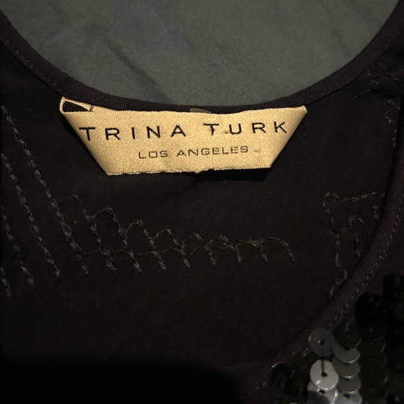 Sequin tank navy - Picture 2 of 2